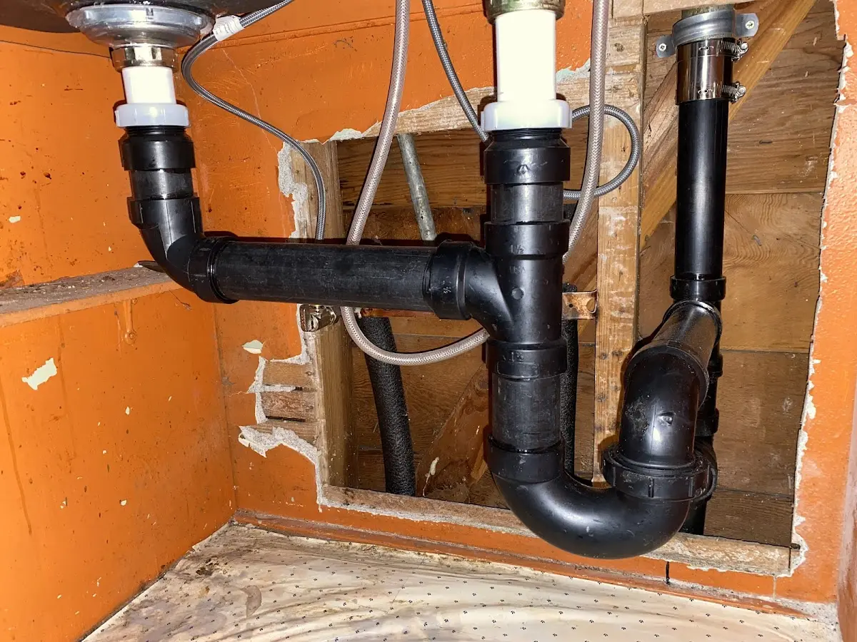 Professional Pipe Bursting equipment and tools on the job in Williamston